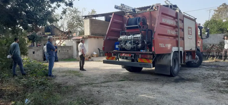 Adana'da ev yangını: Bedensel engelli kadın öldü 