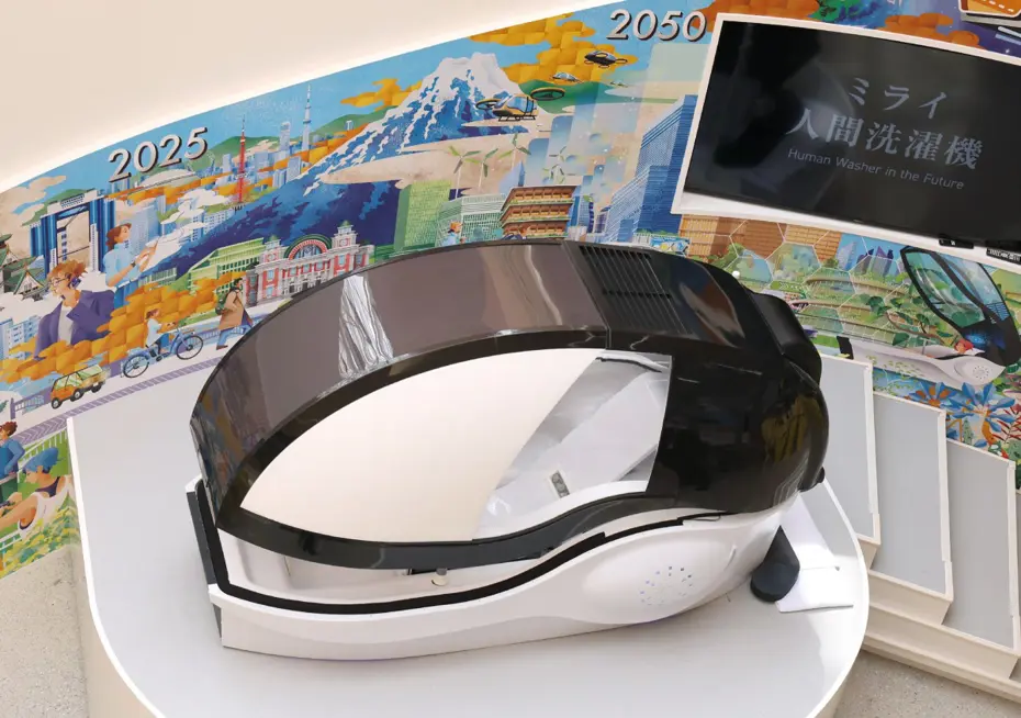 İnsanı çamaşır gibi yıkayacak makine hizmete hazır