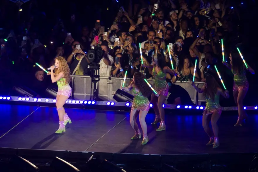 Brezilya'da Shakira fırtınası. Latin popun yıldızından dev konser 4