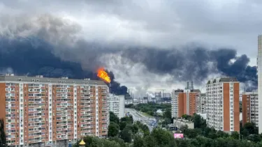 Moskova'ya dev saldırı. Ukrayna İHA'ları petrol tesislerini hedef aldı