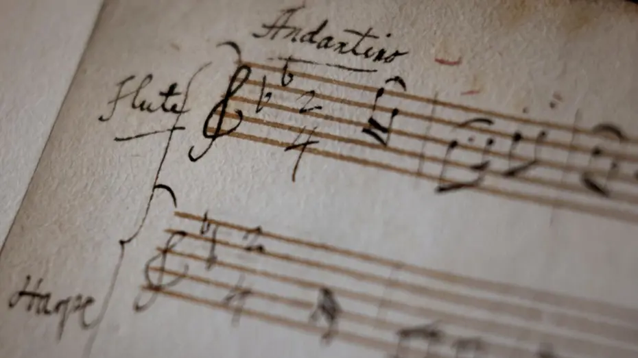 Mozart'a ait el yazması bulundu, besteler ilk kez seslendirilecek