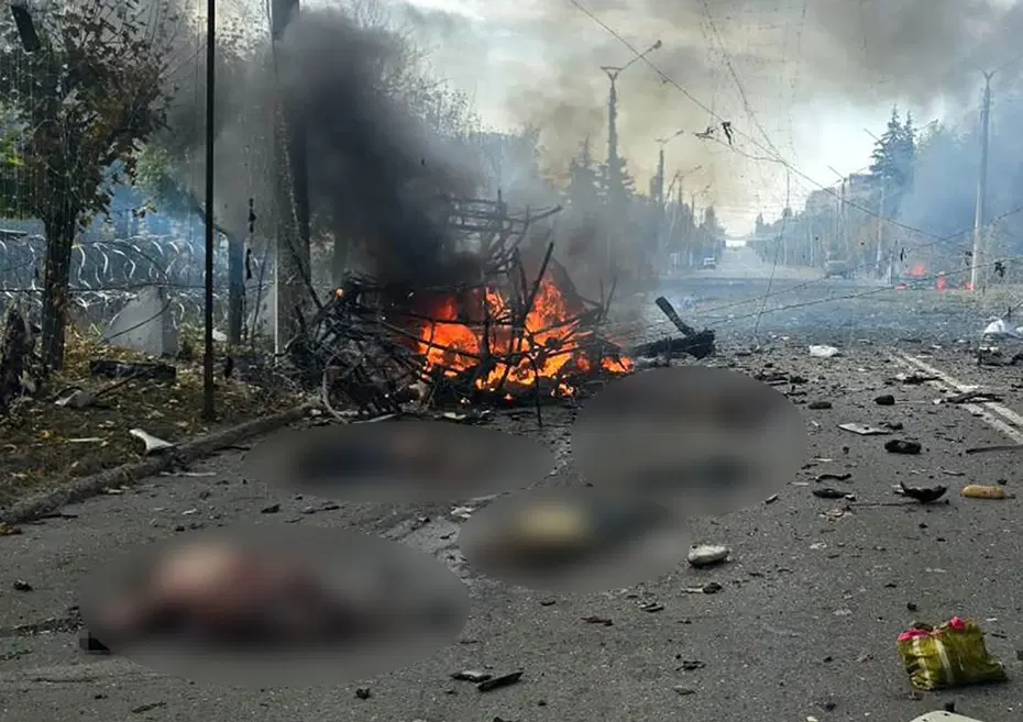 Rusya Ukrayna'da otobüs durağını vurdu. En az 33 ölü, 18 yaralı