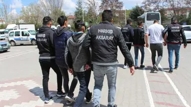 Aksaray'da uyuşturucu operasyonu: 154 şüpheliden 29'u tutuklandı
