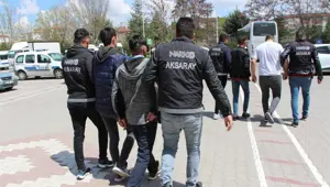 Aksaray'da uyuşturucu operasyonu: 154 şüpheliden 29'u tutuklandı
