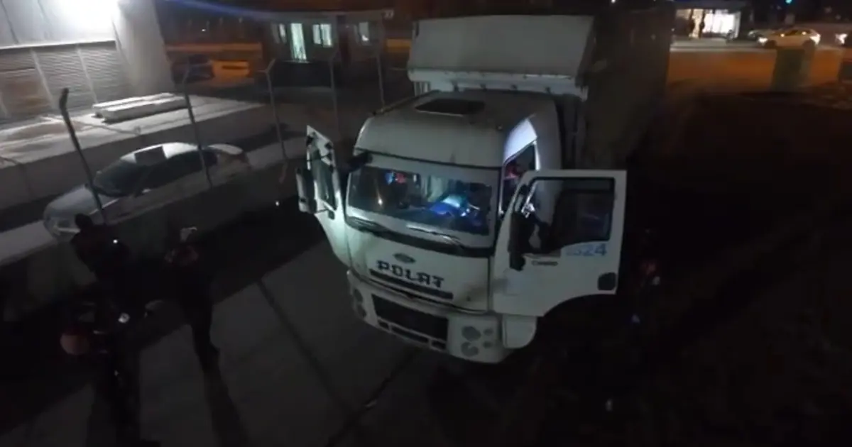 Başkentte tıra uyuşturucu operasyonu