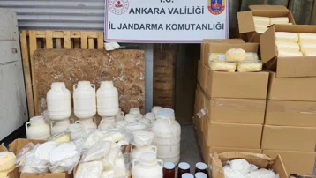 Mutfaklara girmeden yakalandı. Toplam değeri 400 bin TL
