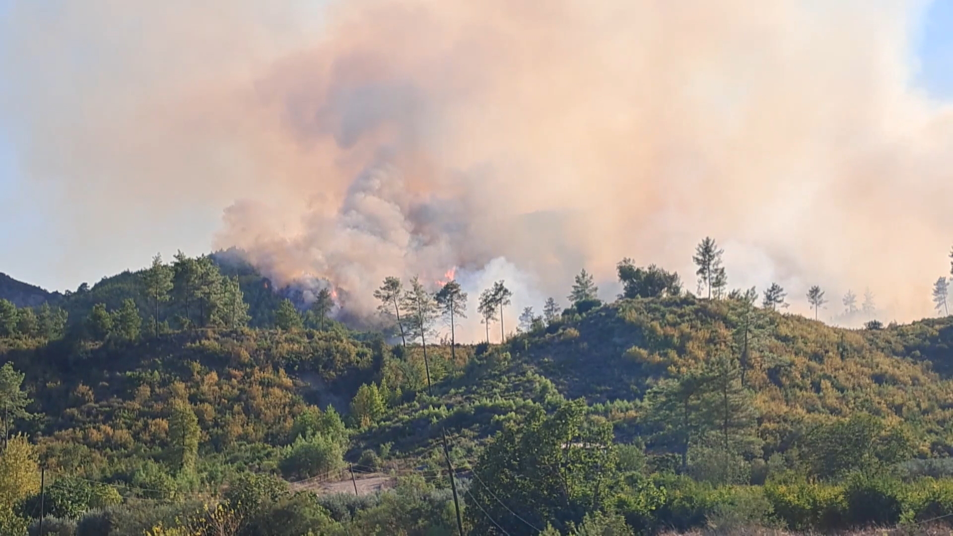 Antalya'da 2 orman yangınıyla ilgili 6 şüpheli gözaltında