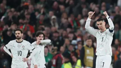 Ronaldo: 226 maçta ilk kırmızı