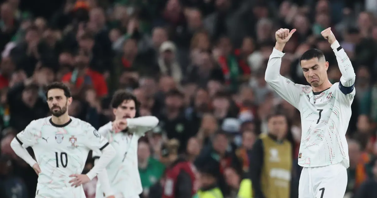 Ronaldo: 226 maçta ilk kırmızı