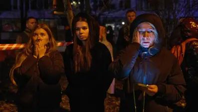 Rusya aero-balistik füzelerle Ukrayna'nın başkentini vurdu