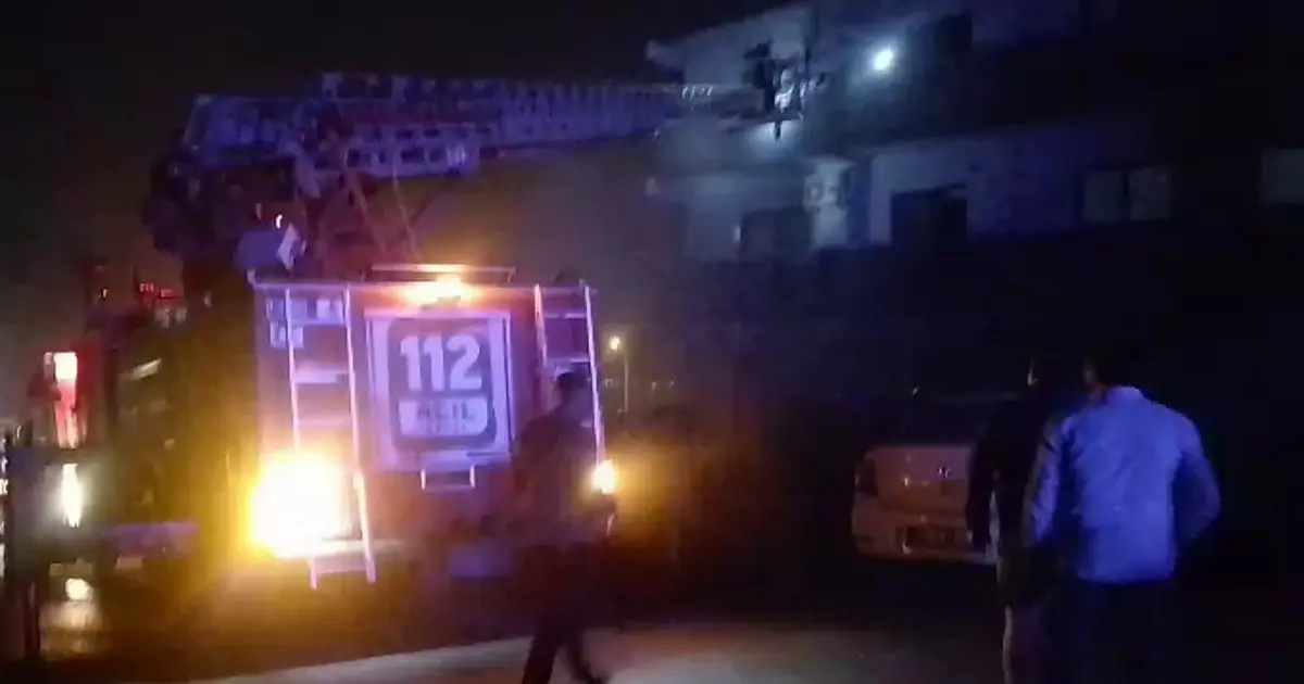 7 katlı binada yangın faciası: 2 kişi hayatını kaybetti