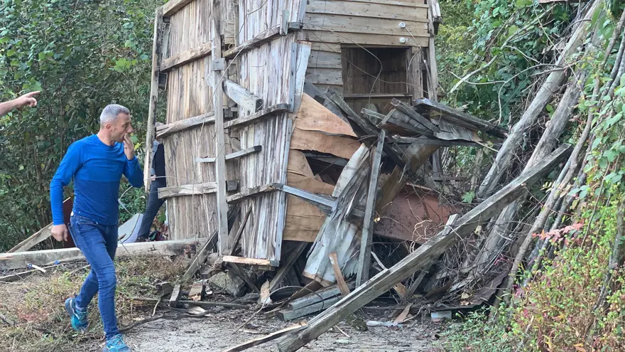 Rize'de ahşap yapı çöktü, iki kişi öldü 1 Rize'de ahşap yapı çöktü, iki kişi öldü 1
