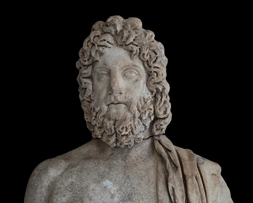 Şifanın antik sembolü Aspendos'ta. 1800 yıllık dev heykel bulundu 1