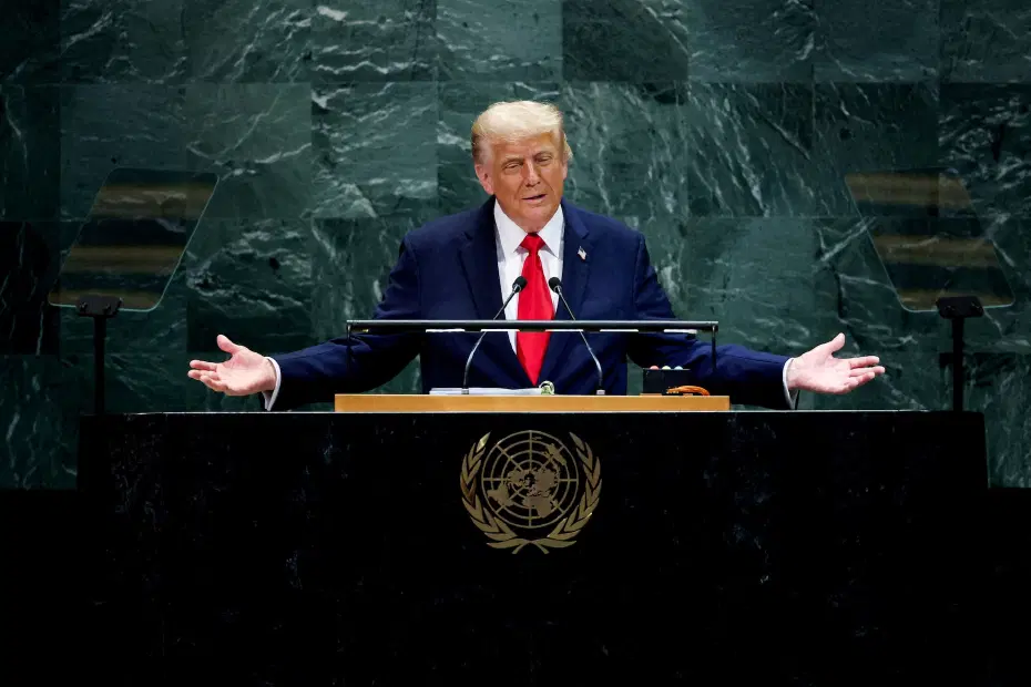 Trump, BM'de konuşuyor