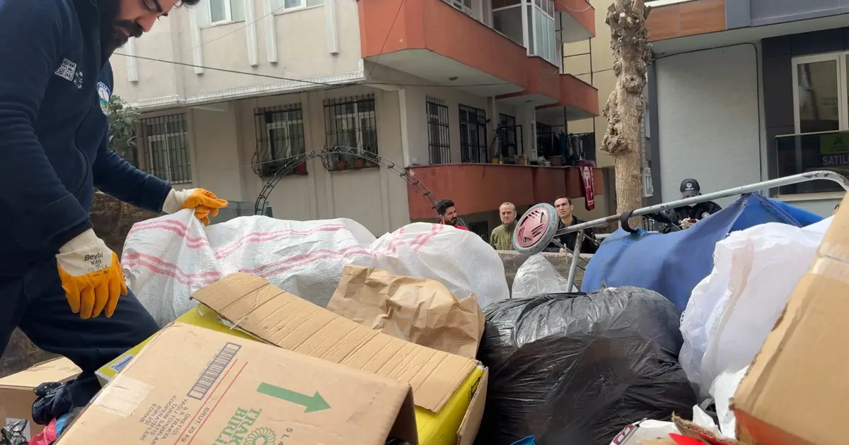 Sadece 5 saatte 3 kamyon çöp çıkarıldı, mahkeme "Durun" dedi