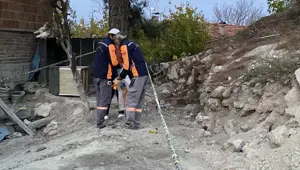 Belediyenin kazı çalışmasında insan kemikleri bulundu
