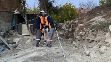 Belediyenin kazı çalışmasında insan kemikleri bulundu
