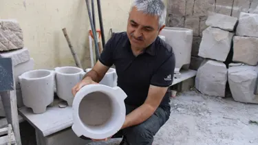 Bu taş dünyada bir tek Kayseri'de çıkıyor: ''Sadece bizim köyümüzde var''