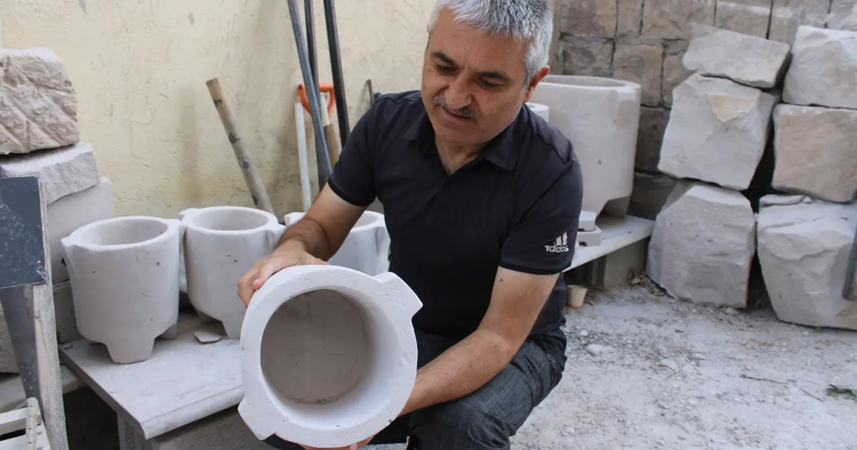 Bu taş dünyada bir tek Kayseri'de çıkıyor: ''Sadece bizim köyümüzde var''