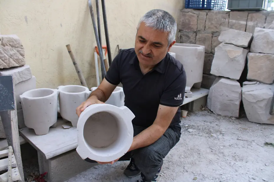 Bu taş dünyada bir tek Kayseri'de çıkıyor: ''Sadece bizim köyümüzde var''