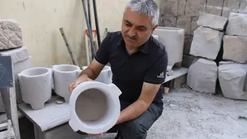 Bu taş dünyada bir tek Kayseri'de çıkıyor: ''Sadece bizim köyümüzde var''