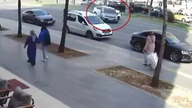 Diyarbakır’da trafik kazası güvenlik kameralarına yansıdı: 2 yaralı