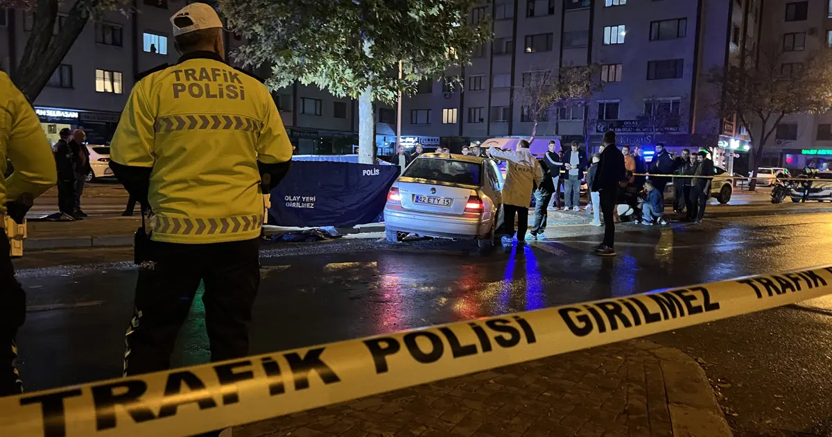 Yolun karşısına geçmeye çalışırken can verdi
