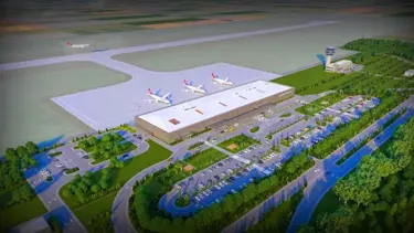 Bayburt-Gümüşhane Havalimanı’nda üstyapı çalışmaları devam ediyor 

