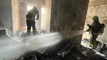 Hatay’da depo yangını