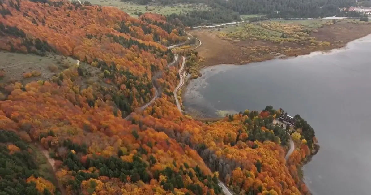 Bolu’nun doğa harikası Abant'ta ziyaretçi yoğunluğu