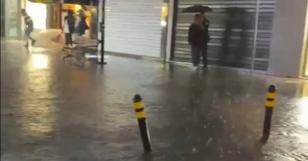 Çanakkale'de cadde ve sokaklar göle döndü