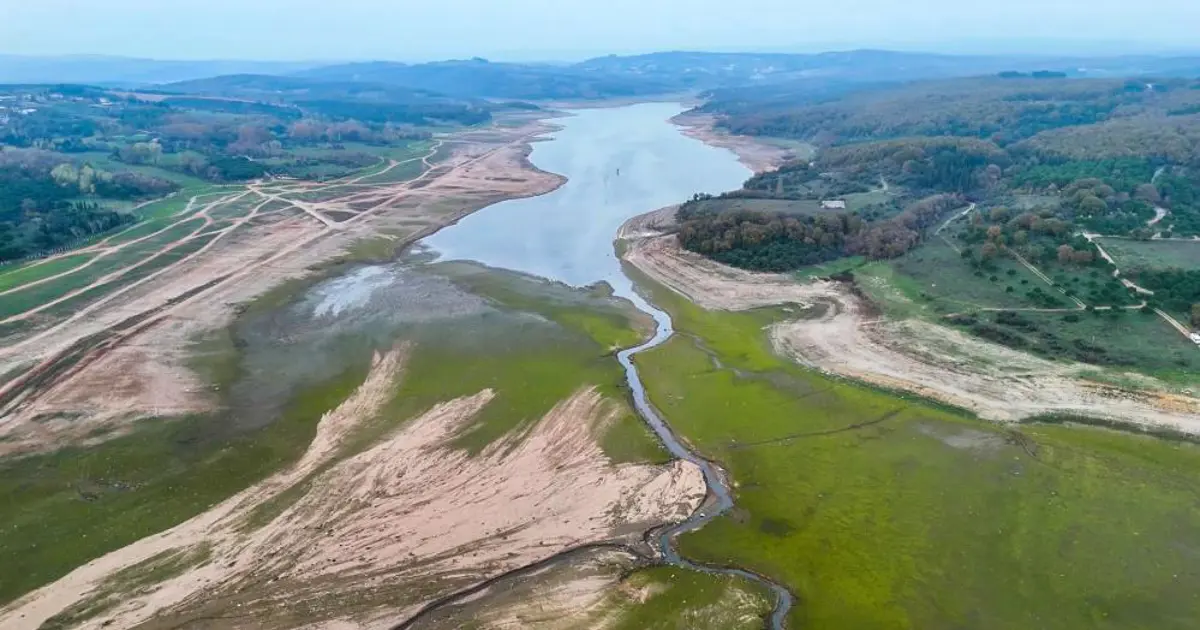 İstanbul'da kuraklığın izleri: Endişelendiren gerileme sürüyor