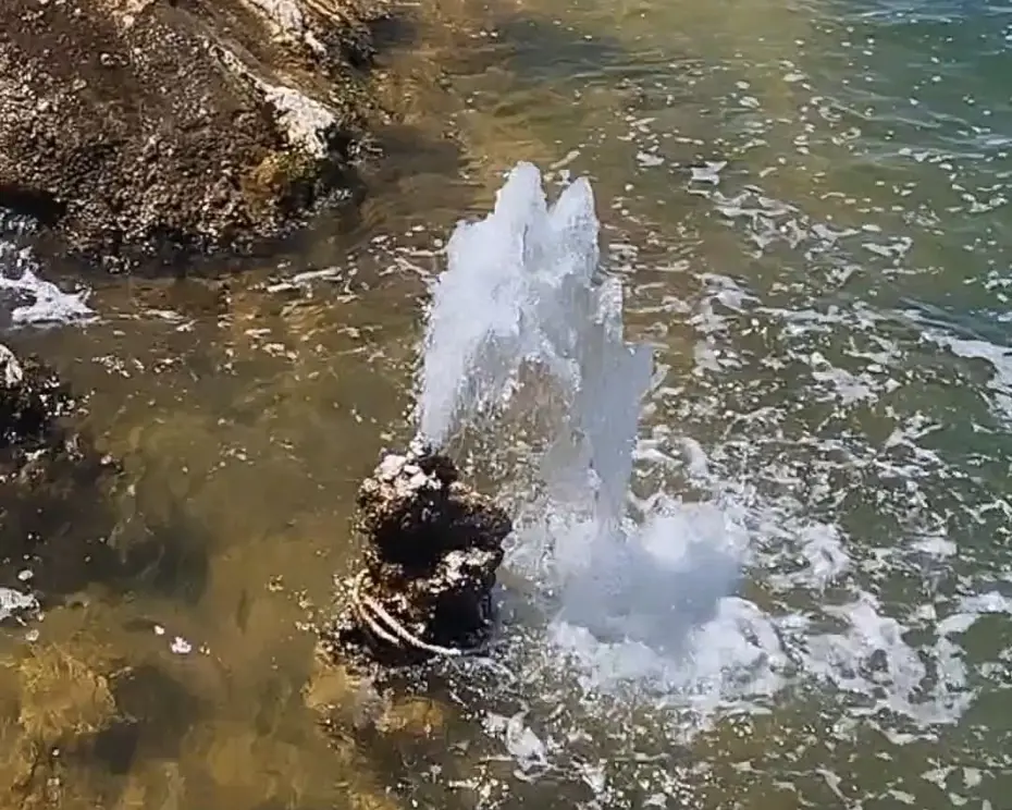 Van Gölü'nde şaşırtan görüntü: Sular çekilince ortaya çıktı