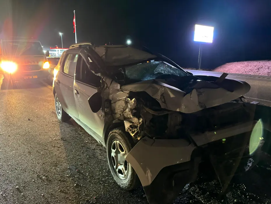 Çorum’da 5 araçlı zincirleme kaza: 3 yaralı