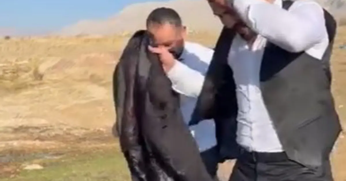 "Damat serinletme" garip anlara sahne oldu