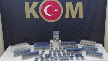 Erzurum'da kaçak sigara operasyonu