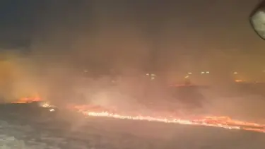 Tandırdan sıçrayan kıvılcım mısır tarlasını yaktı