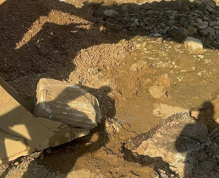 Altyapı çalışması sırasında bulundu: Bin yıllık olduğu tahmin ediliyor 