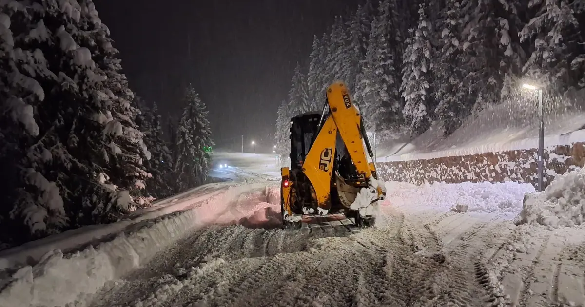 Ordu'da karla mücadele çalışmaları