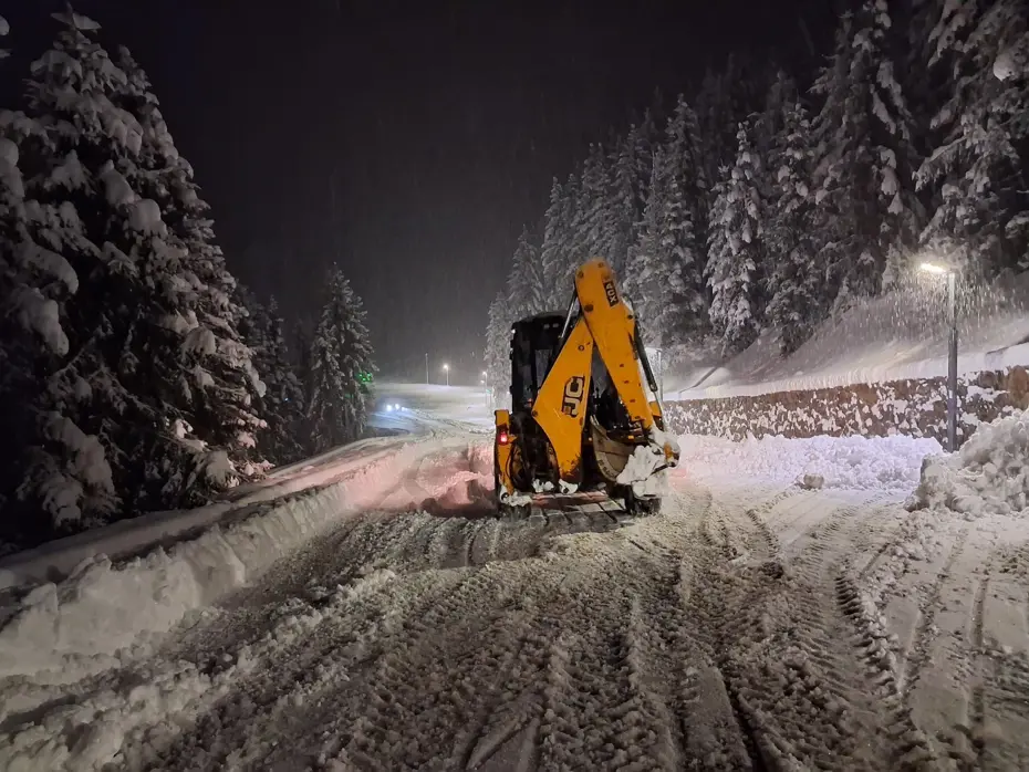 Ordu'da karla mücadele çalışmaları