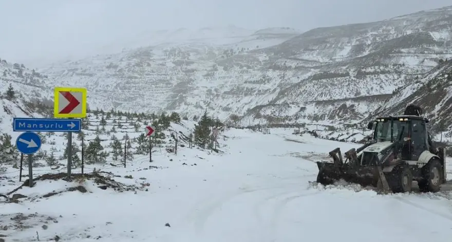 ADANA'NIN YÜKSEKLERİNE KAR YAĞDI 5 ADANA'NIN YÜKSEKLERİNE KAR YAĞDI 5