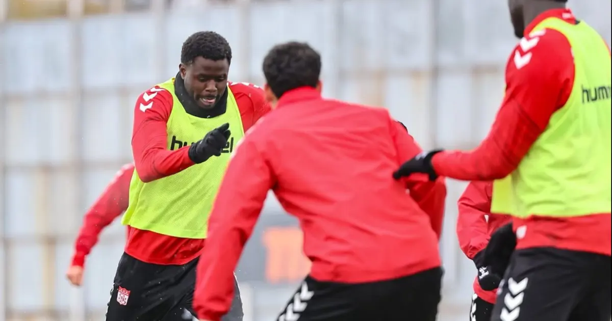 Sivasspor pas çalıştı