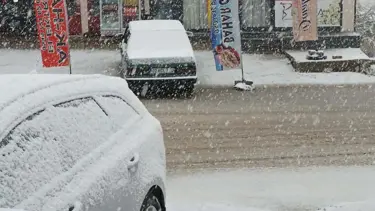 Çelikhan ilçesine yılın ilk kar yağışı başladı