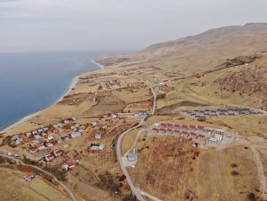 Sonbaharın etkisi harika manzarayı ortaya çıkardı