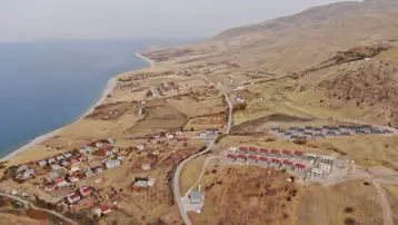 Sonbaharın etkisi harika manzarayı ortaya çıkardı