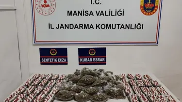 Manisa'da uyuşturucu operasyonu