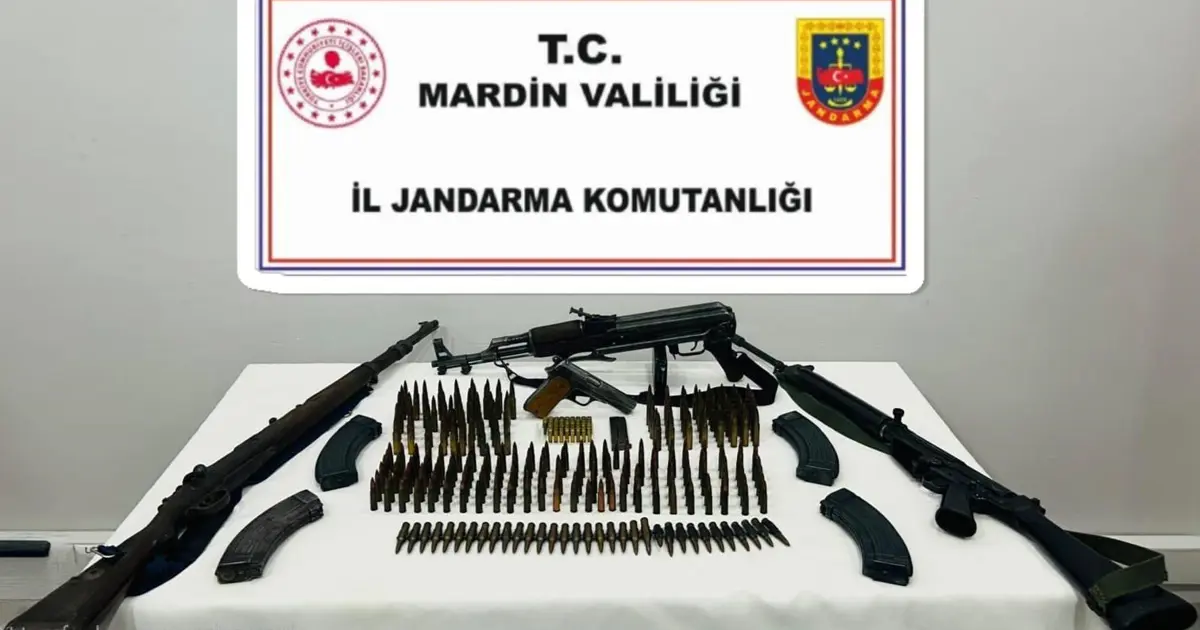 Mardin'de çok sayıda kaçak silah ve mühimmat yakalandı