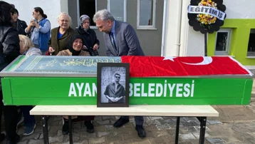 Trafik kazasında vefat eden öğretmen için tören düzenlendi