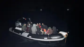 Fethiye'de 31 kaçak göçmen kurtarıldı