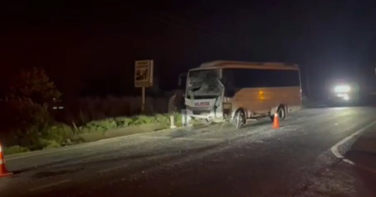 Tekirdağ'da servis araçları çarpıştı: 8 işçi yaralı